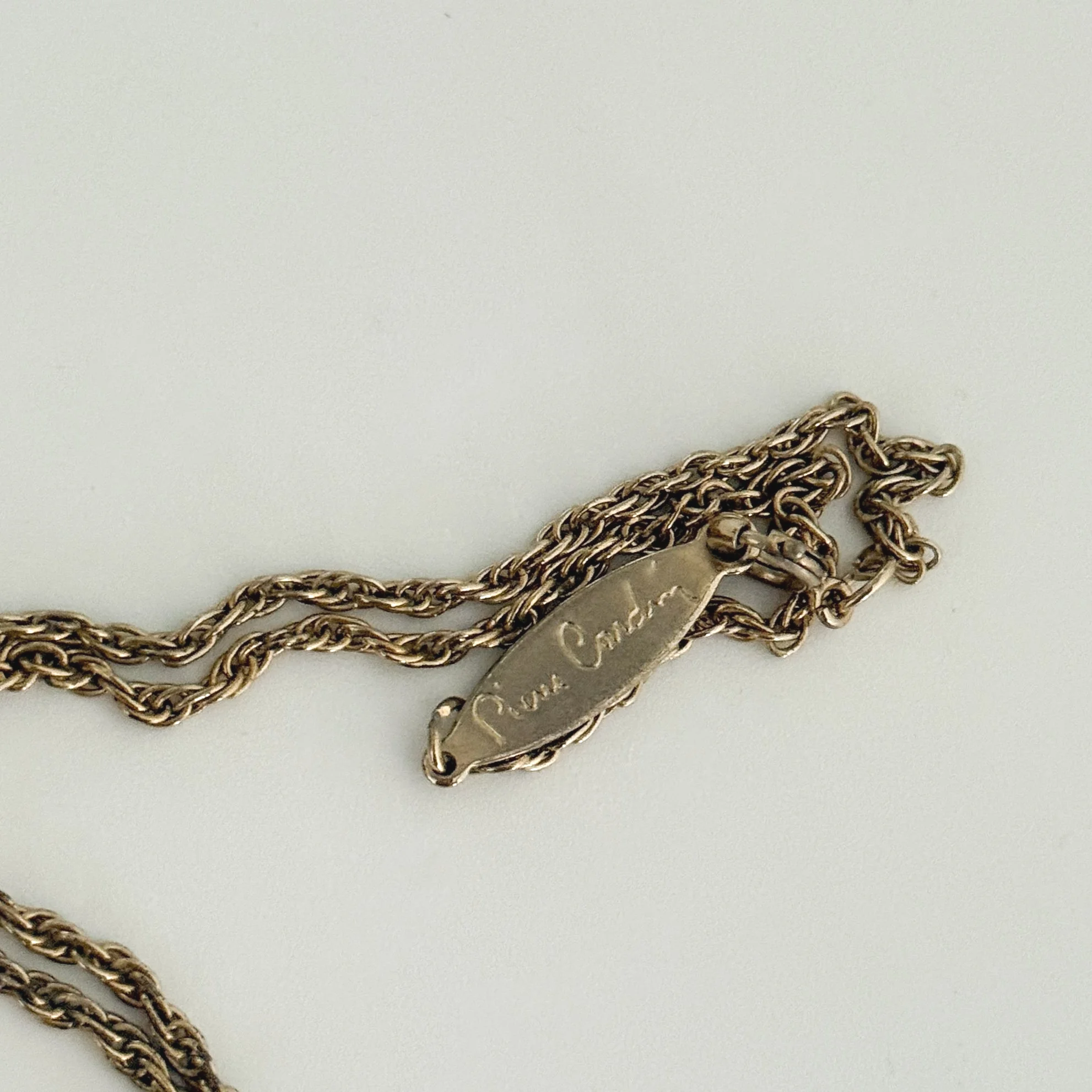 Pierre Cardin Vintage 1979 Libra Zodiac Reworked Necklace with